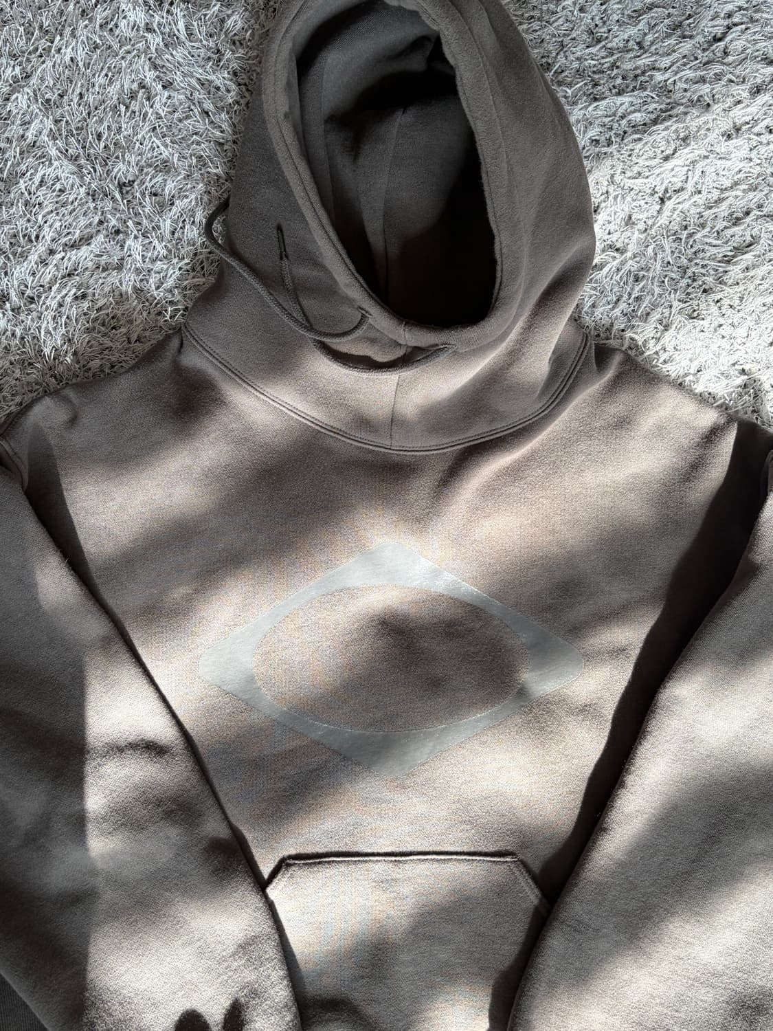 미스치프 롬버스 후드 챠콜(L) 상품이미지4