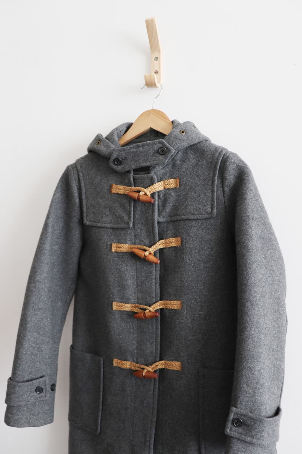 Gray Duffle Coat 상품이미지4