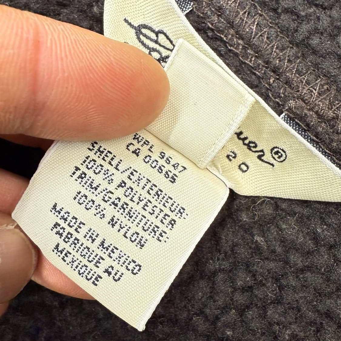  에디바우어 플리스 코트 r1899 상품이미지7