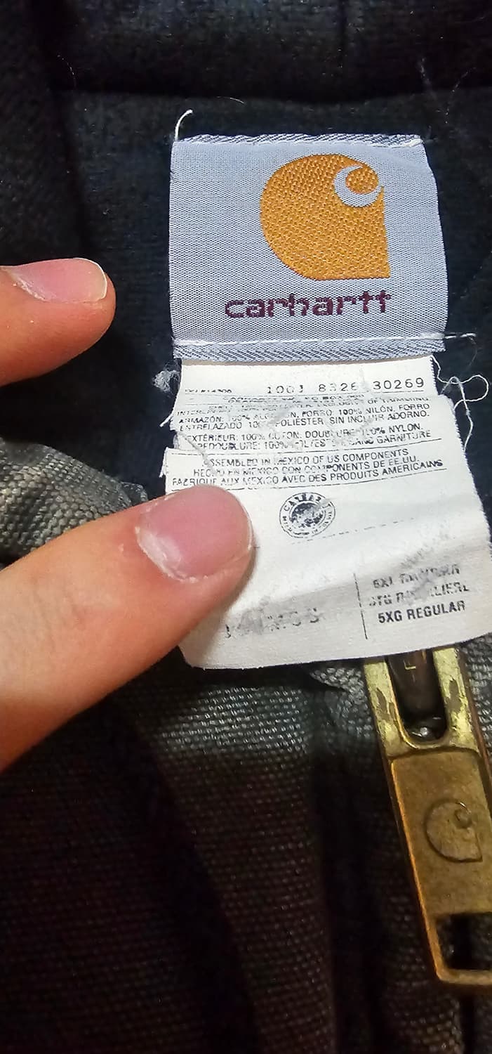 칼하트 J130 액티브 자켓 모스그린 5XL 상품이미지6