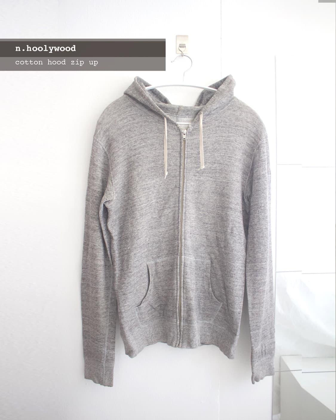 cotton hood zip up 상품이미지1
