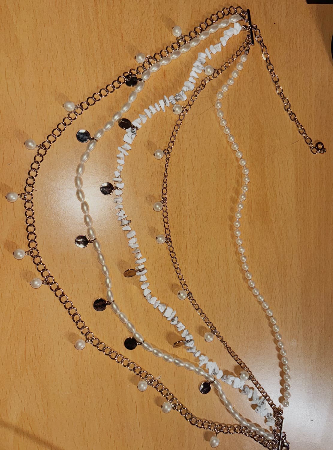 Vintage Pearl Necklace 상품이미지1