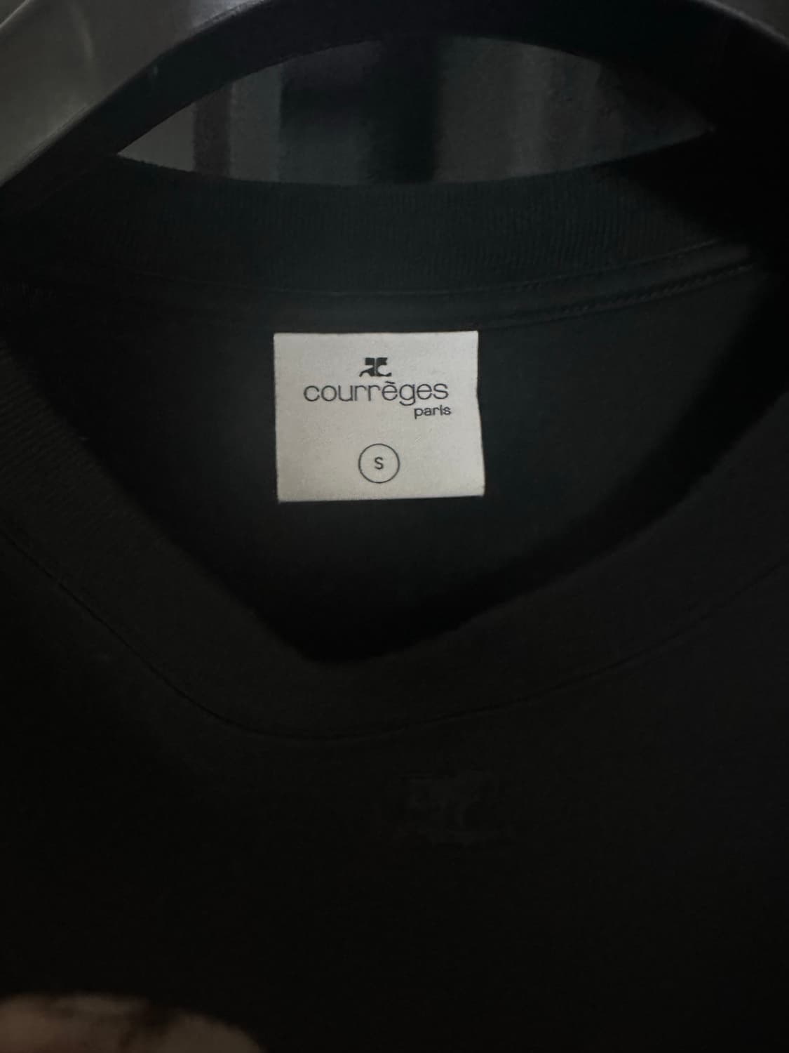 [s] courreges fitted printed t-shirt 상품이미지5