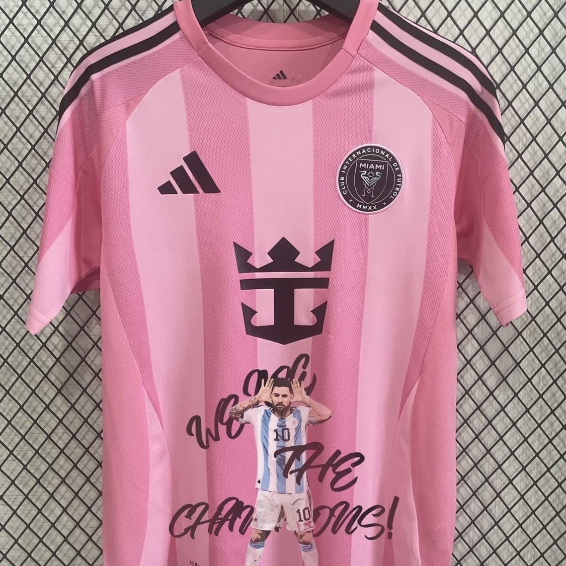 커스컴 메시 인터마이애미 MLS 축구유니품 블록코어 상품이미지2