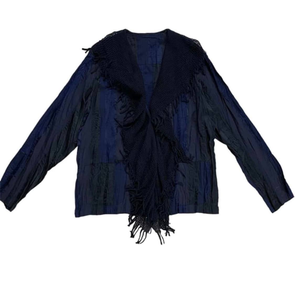 이세이미 야케 가디건 상품이미지1