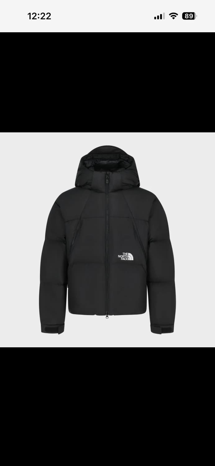 노스페이스 화이트라벨 프로젝트 다운 자켓 블랙 M 상품이미지1