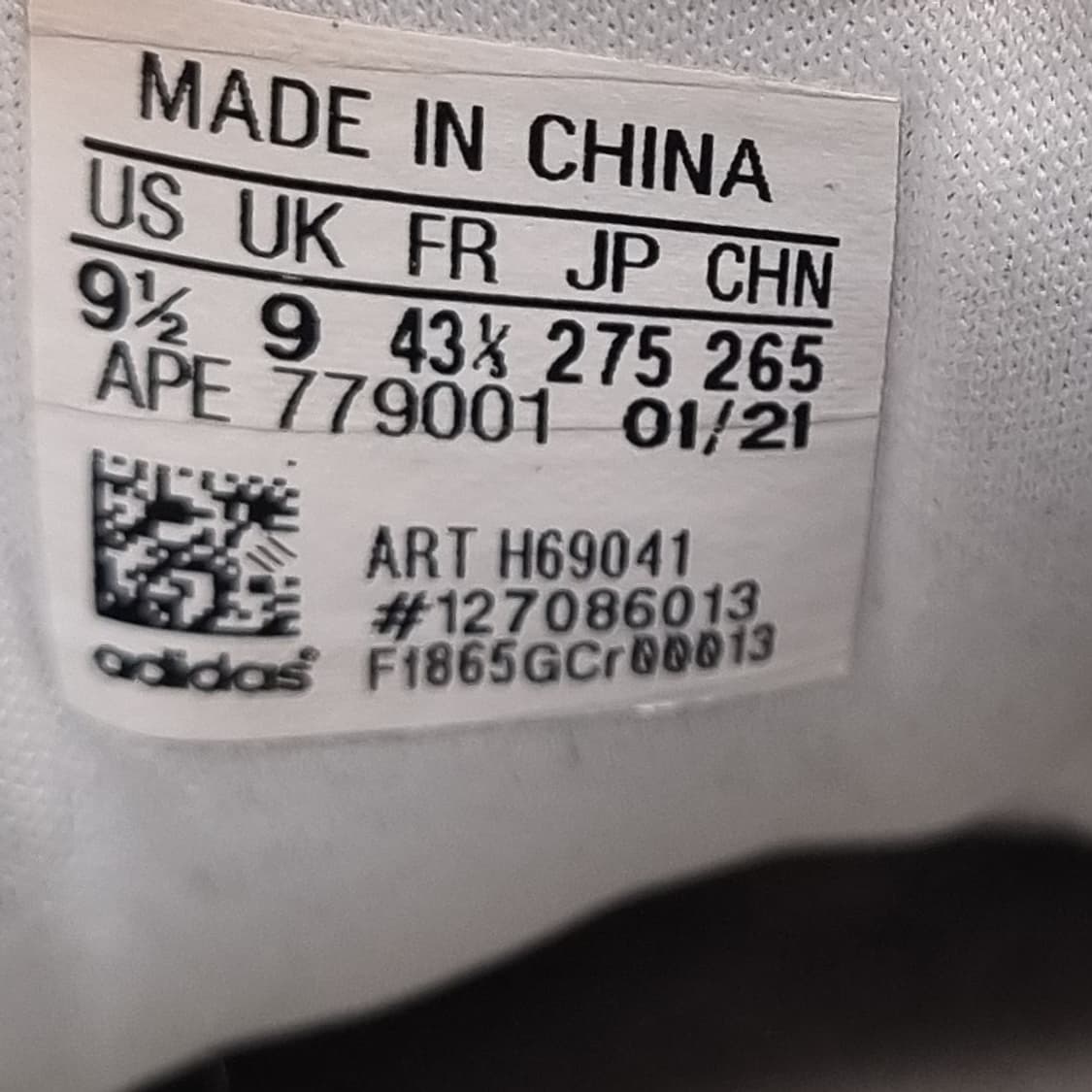ooo 아디다스 하이테일 남성운동화 275 상품이미지6
