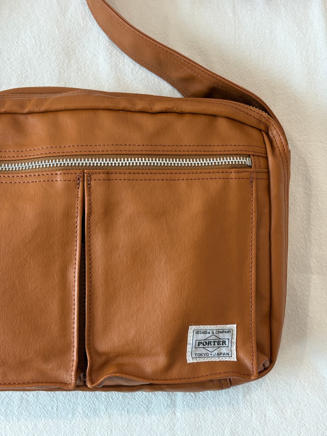 PORTER FREESTYLE SHOULDER BAG (Camel) 상품이미지4