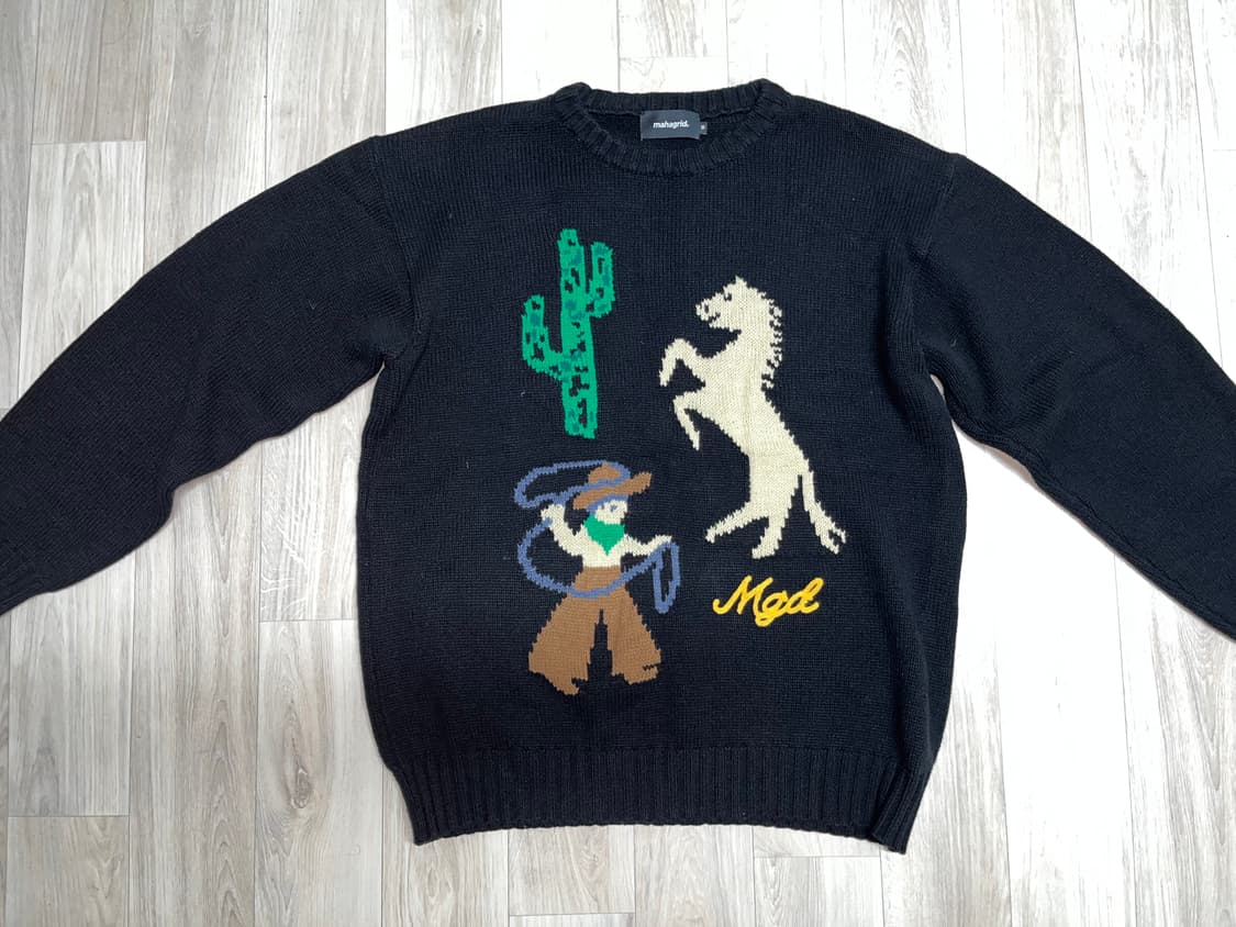마하그리드 COWBOY KNIT SWEATER 상품이미지3