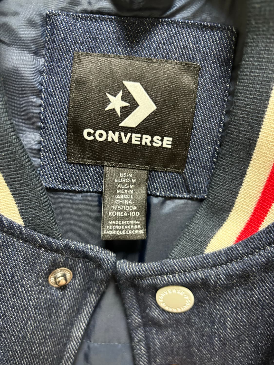 컨버스 루나 뉴 이어 데님 재킷 나이트 인디고 10026807-A02 상품이미지2