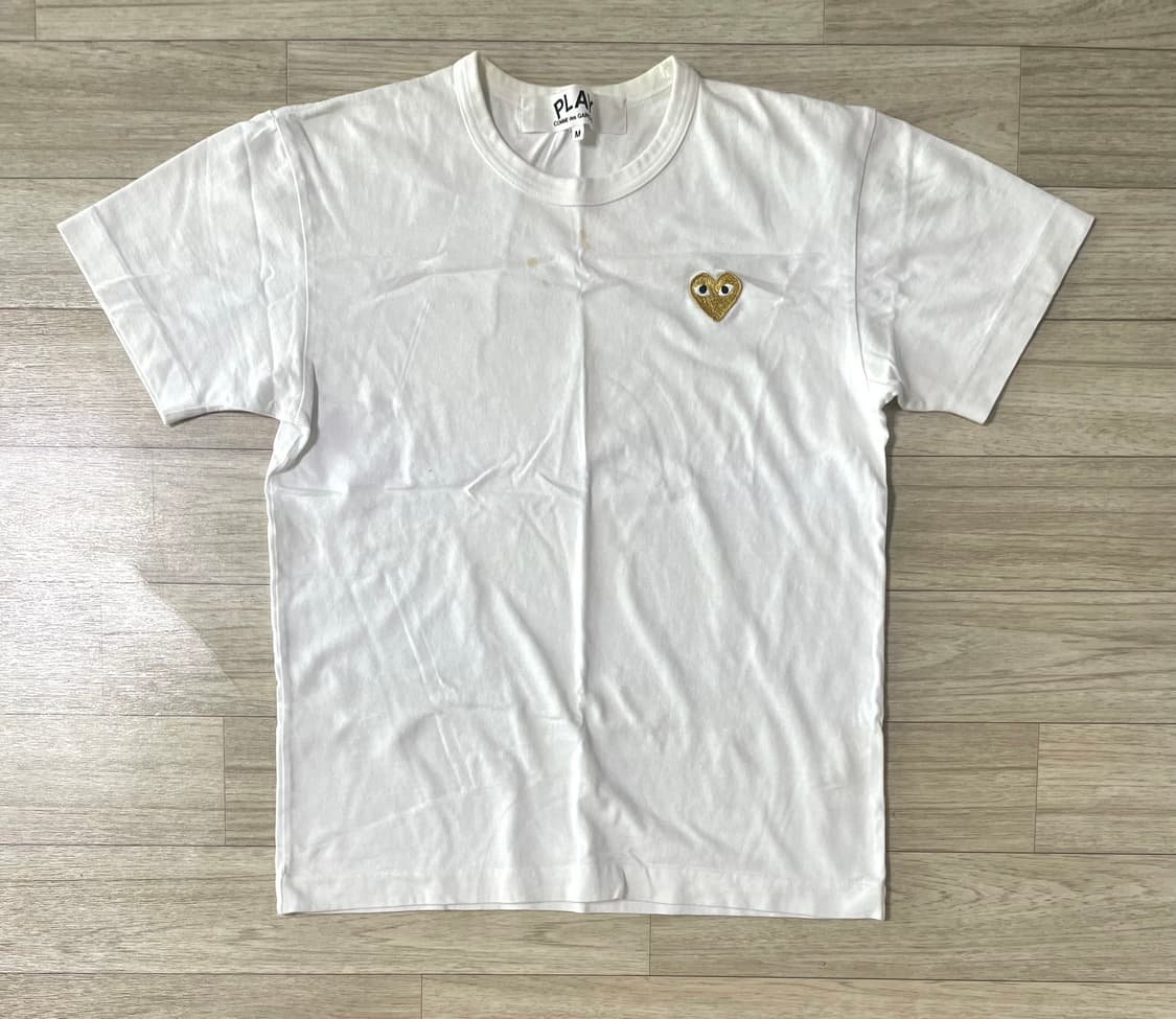 comme des garcons gold t-shirt 상품이미지2