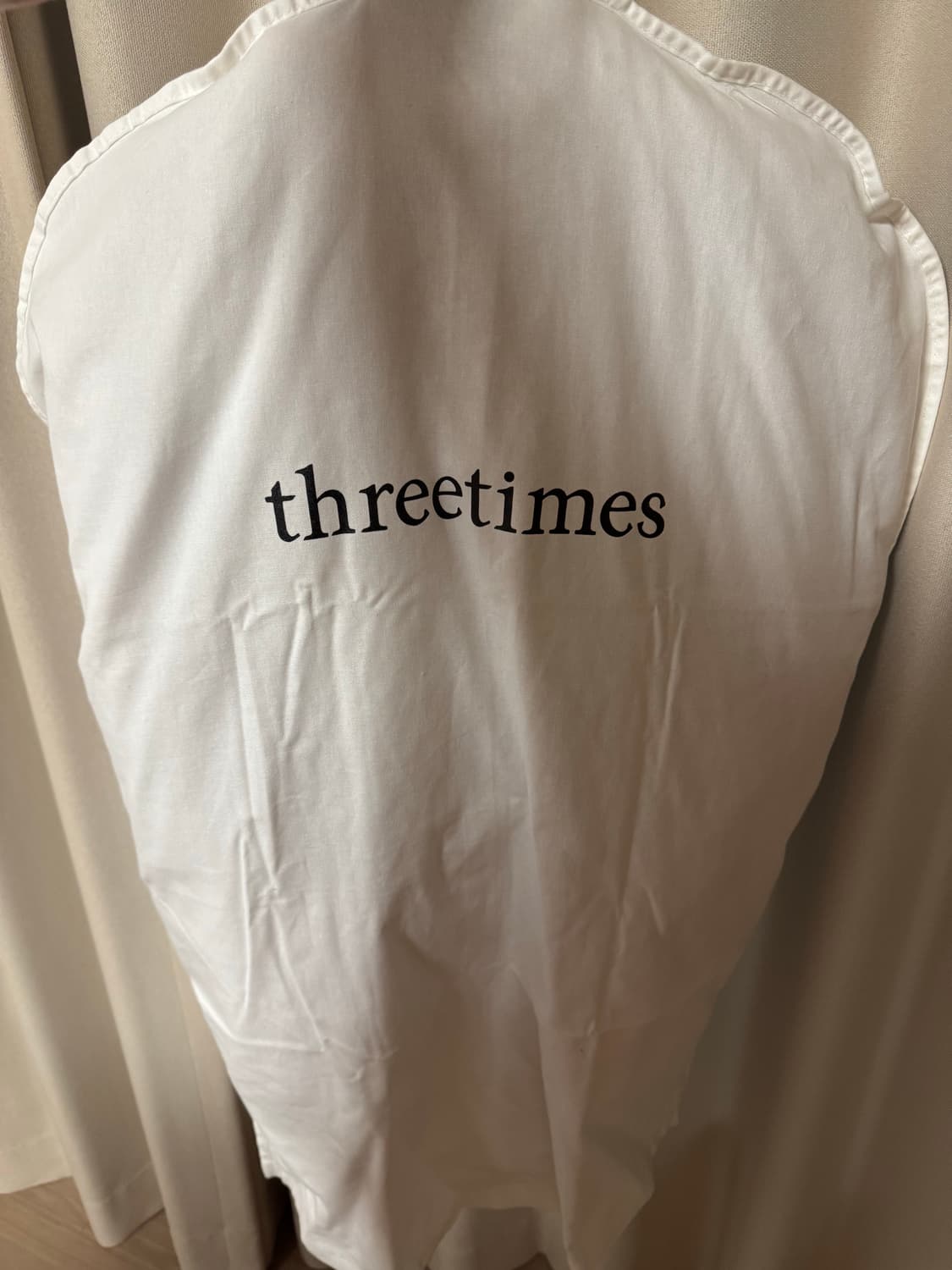 쓰리타임즈 리본 타이 퍼 자켓 - 블랙 상품이미지9