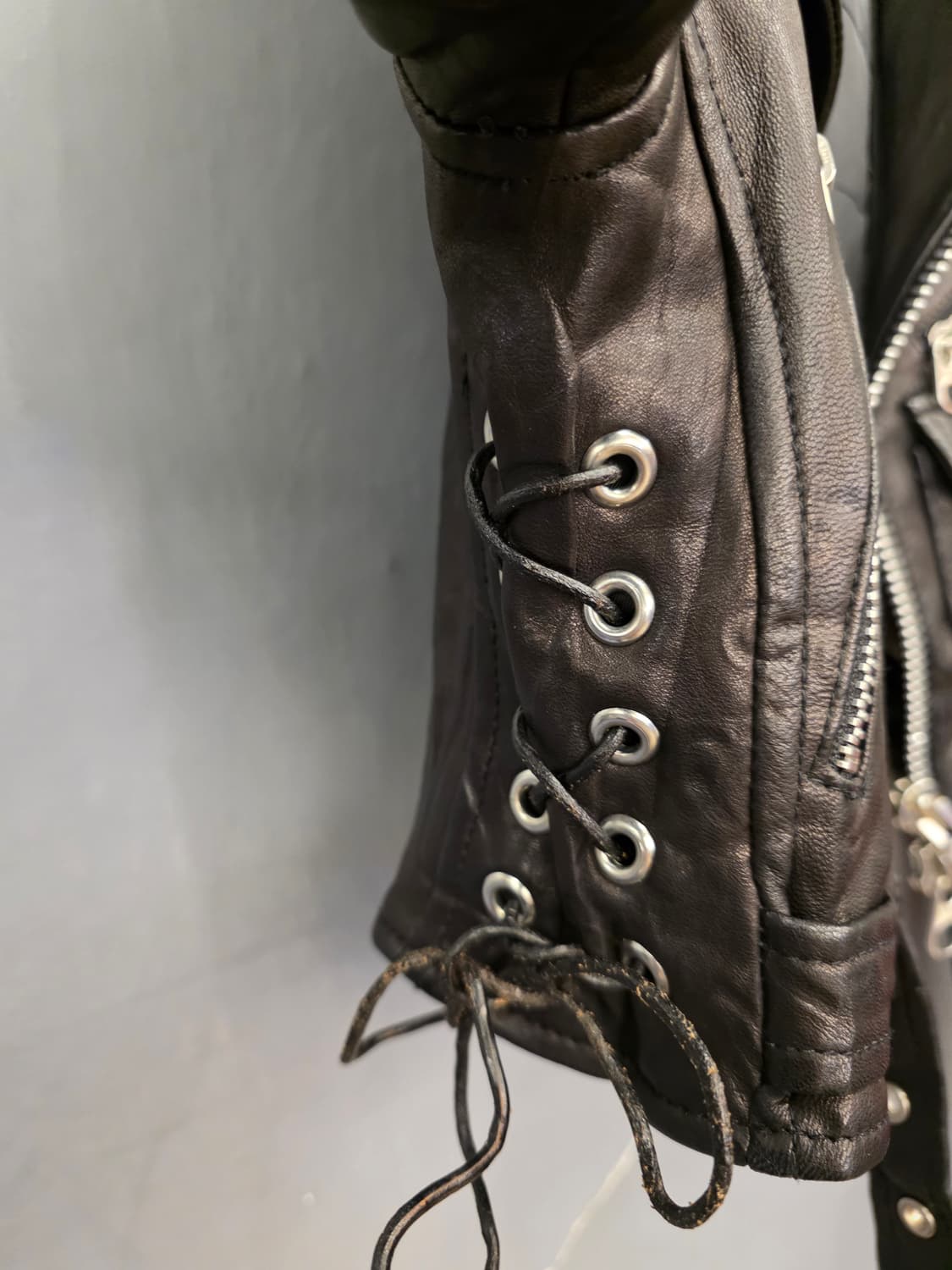 일본빈티지 가죽자켓 상품이미지4