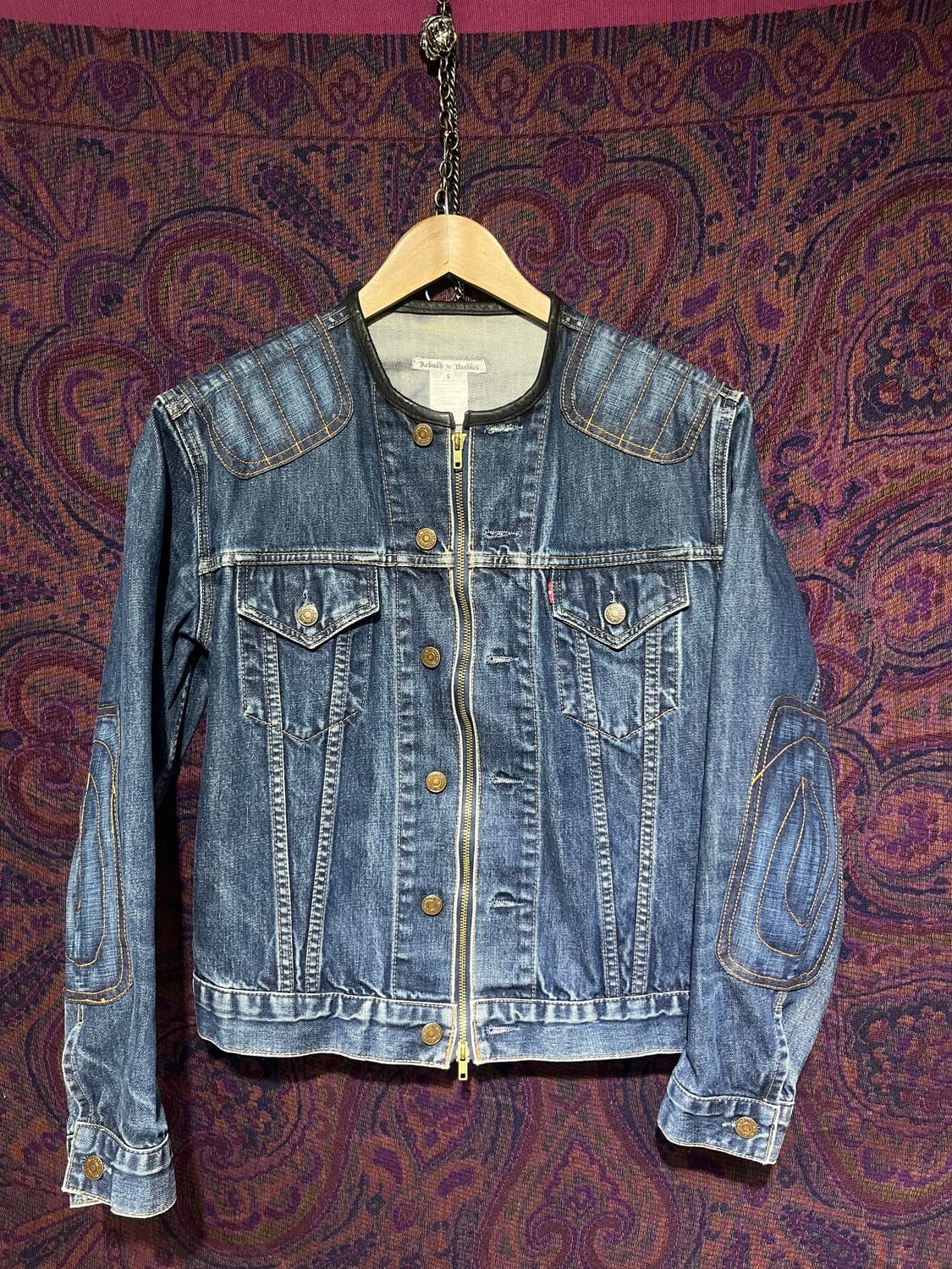 Rebuild by Needles 모토크로스 데님자켓  상품이미지1