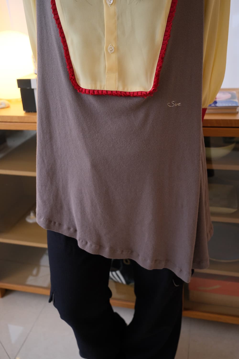 Unbalanced frill shirt  상품이미지3