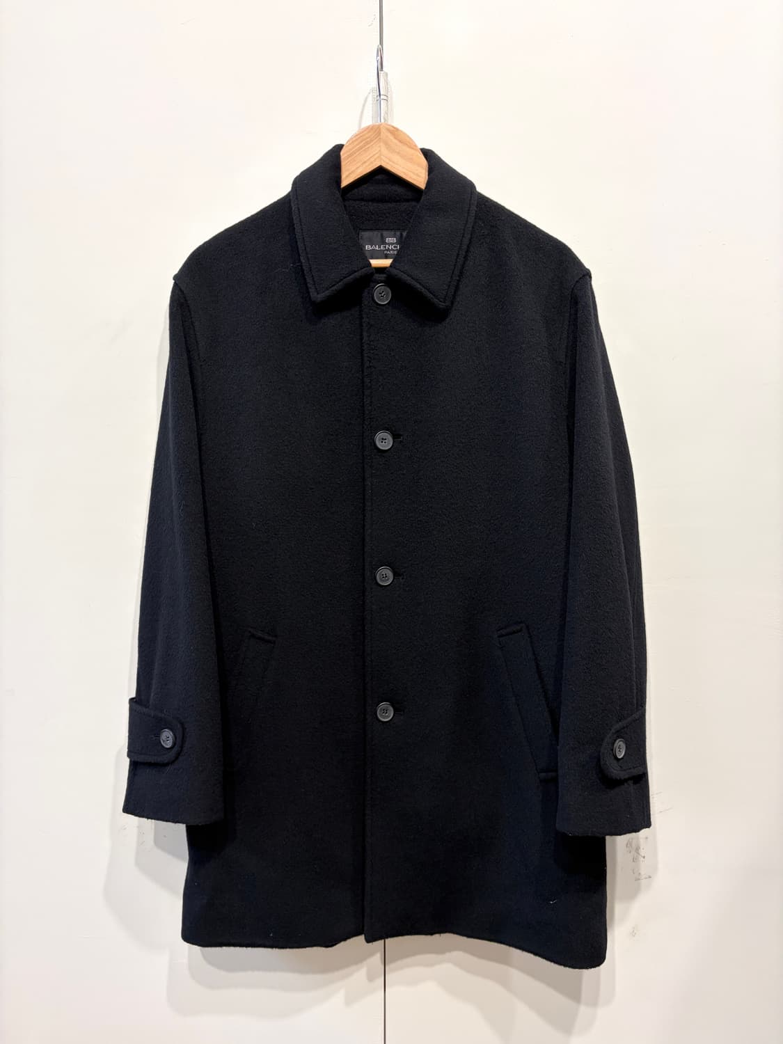 발렌시아가 울 하프 코트 상품이미지1