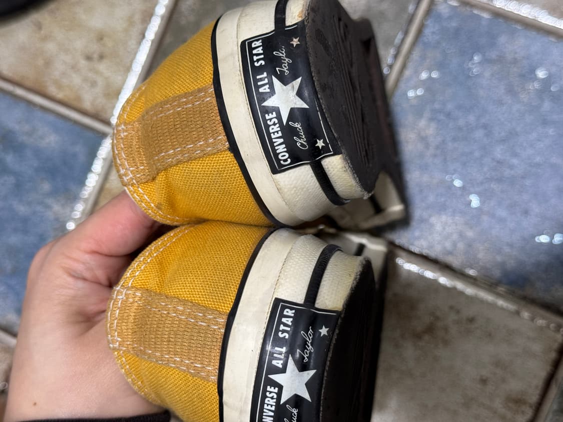 컨버스 척테일러 70s 로우 옐로우 240 상품이미지3