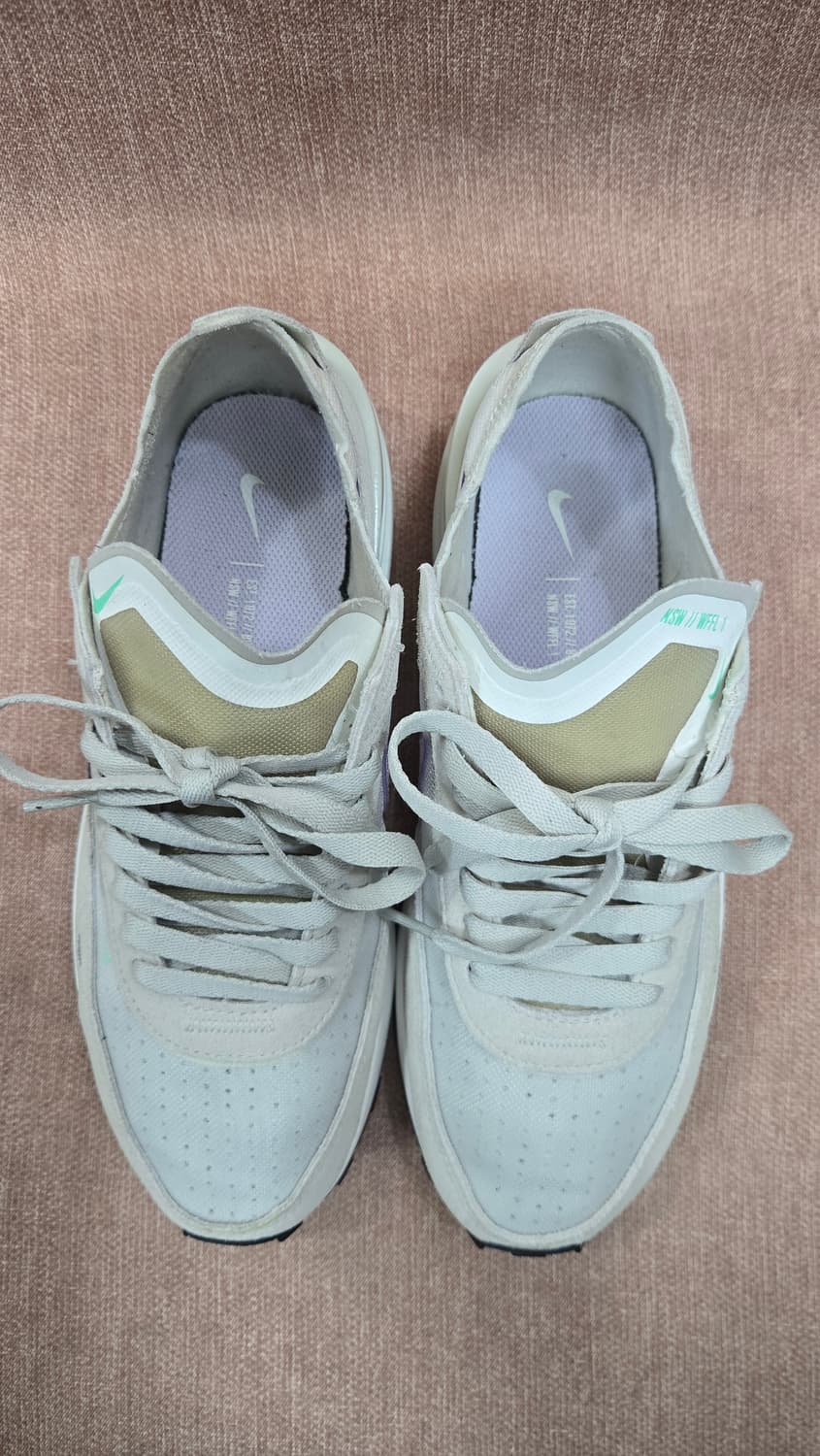 나이키 245mm- Waffle One 운동화 베이지 퍼플 상품이미지2