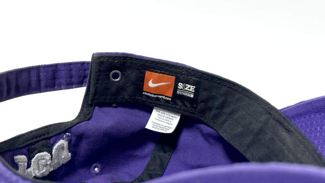 나이키 S1ZE 보라 퍼플 볼캡 모자  ‘TCU Horned Frogs’ 상품이미지10