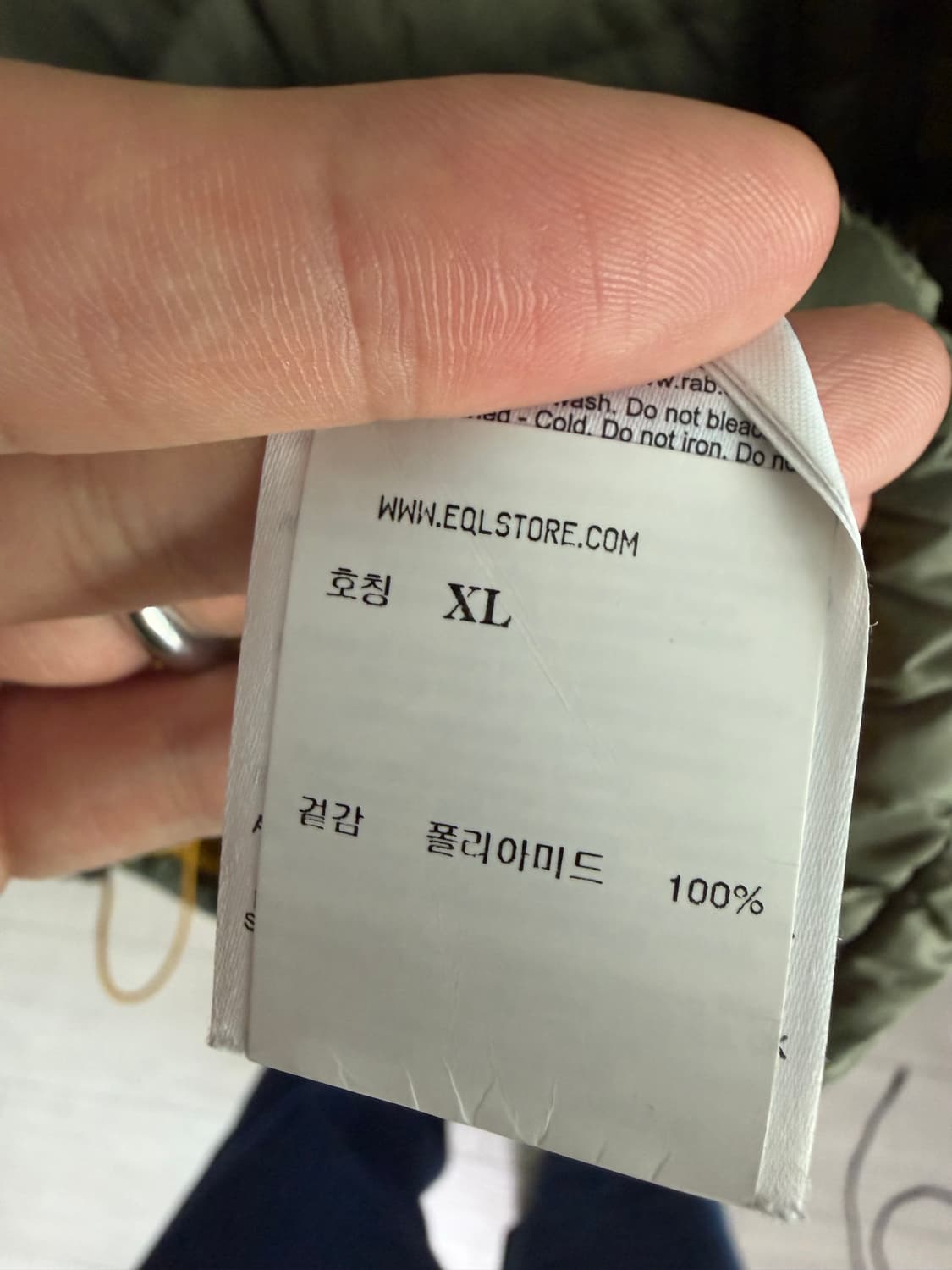 랩 마이크로라이트 알파인 자켓 라이트 카키 상품이미지5