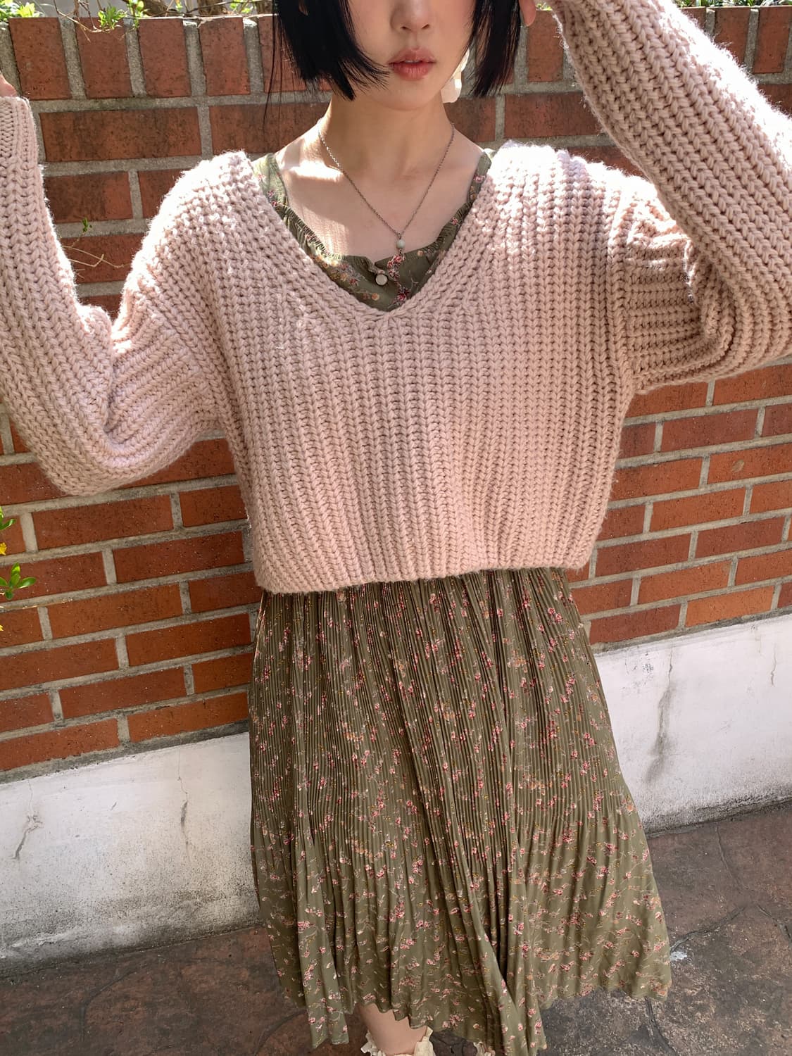 Balloon loose knit 상품이미지1