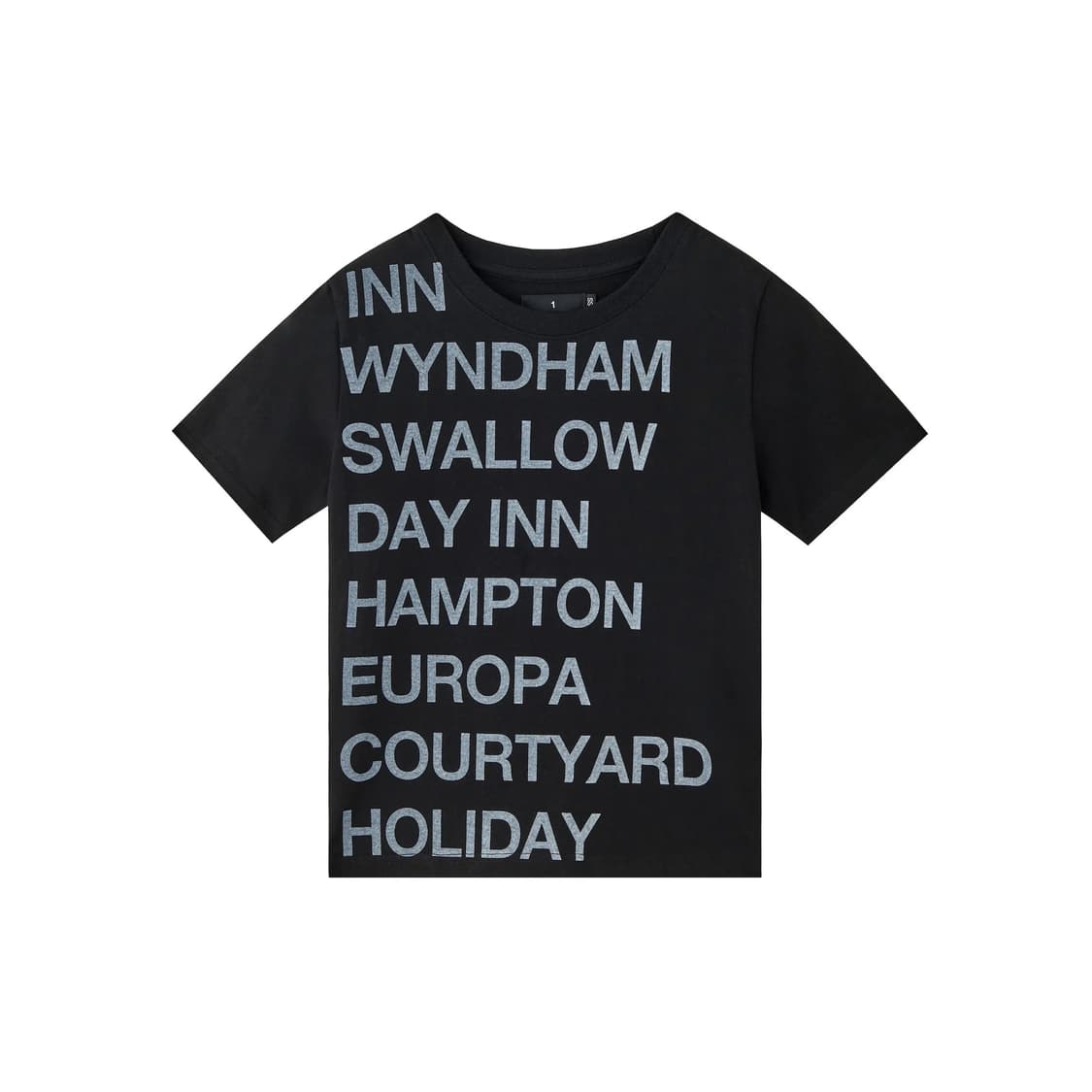 [1] 사파리스팟 하이웨이 인 티셔츠 블랙 상품이미지1