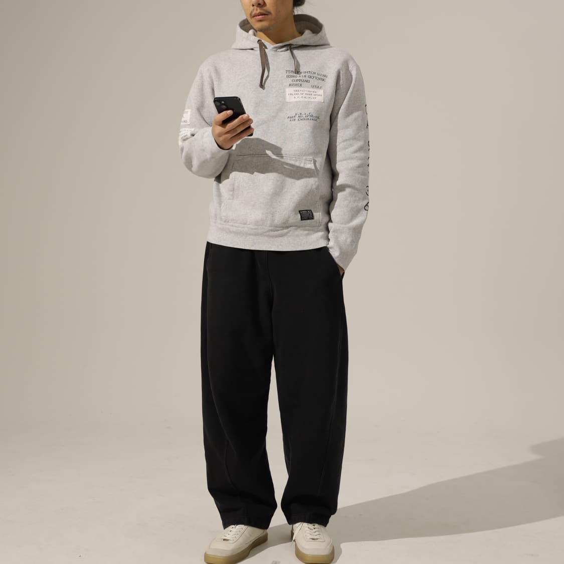 AVIREX 아비렉스 빈티지 후드 스웻 상품이미지4