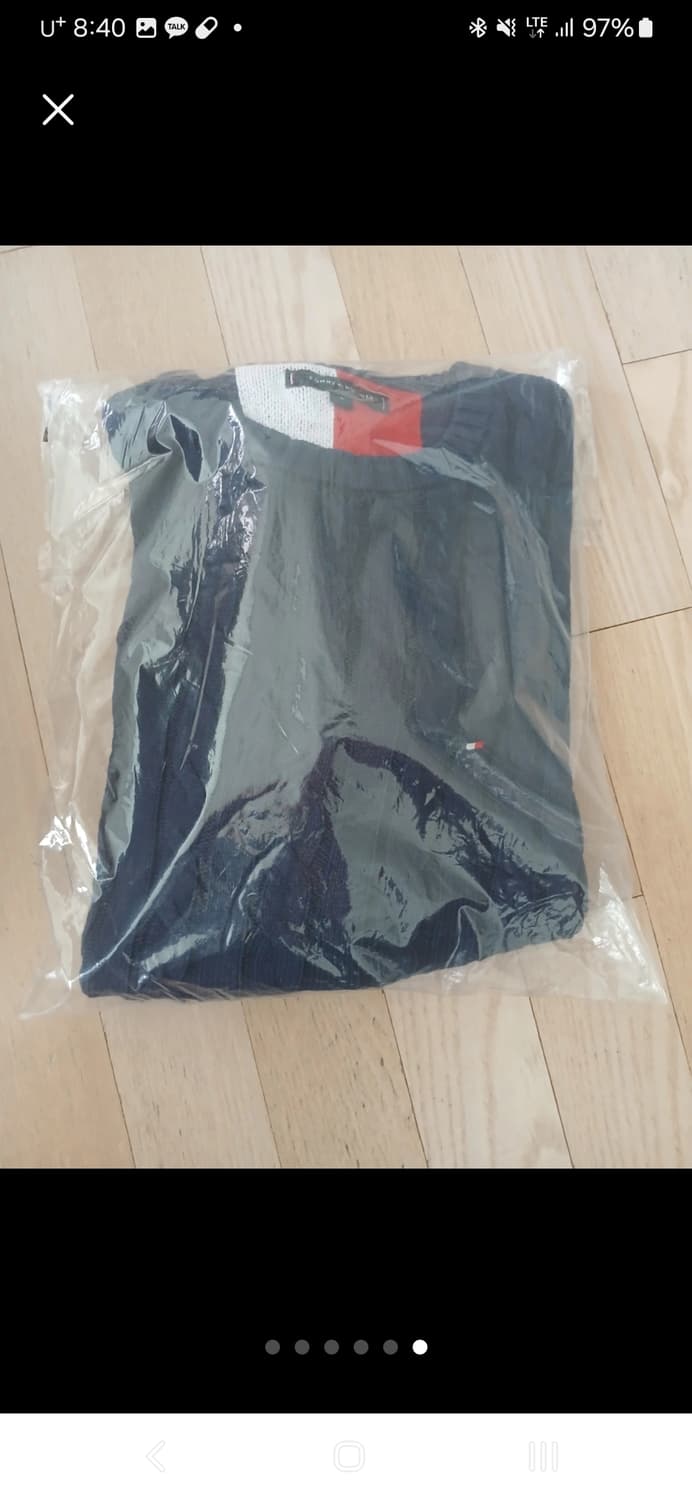 Tommy 남여공용 타미힐피거 네이비니트  S사이즈 실제사이즈 M 상품이미지6