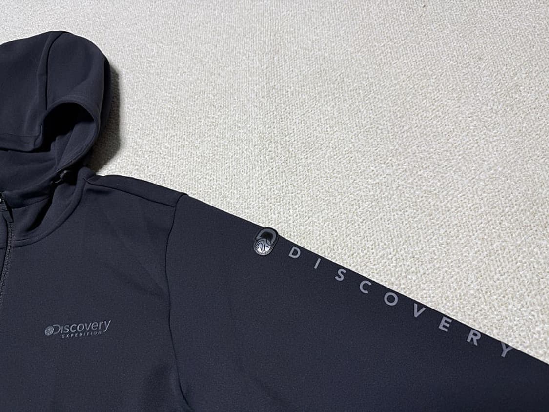 디스커버리 후드 집업 자켓 남성용 105사이즈 상품이미지2