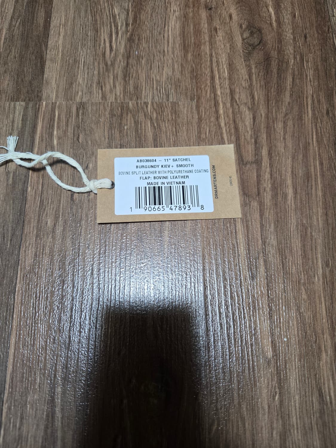 닥터마틴 11인치 비건 사첼 크로스백 - 버건디 [정품] 상품이미지9