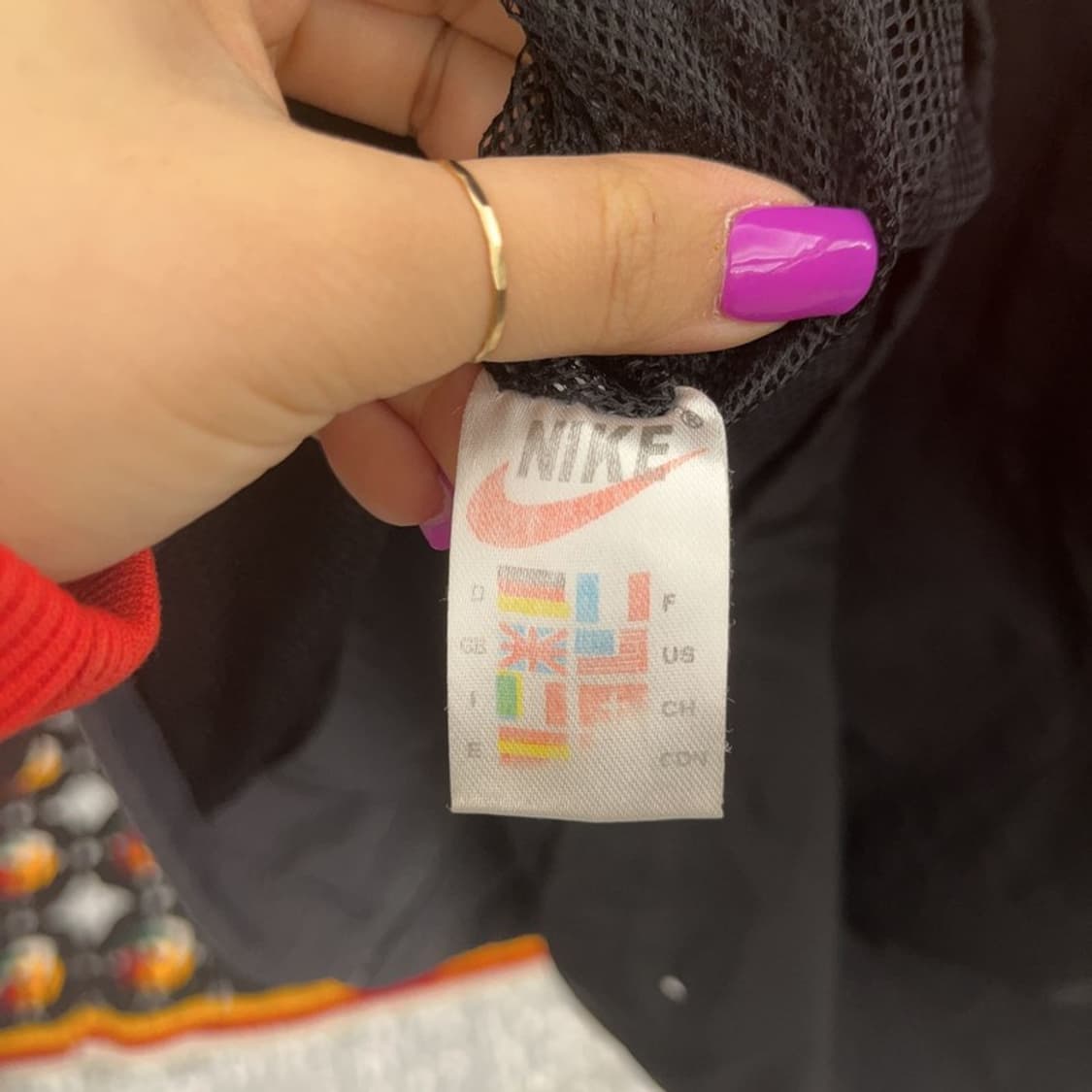 나이키 올드스쿨 토탈90 축구 바람막이 자켓 XL C06819 상품이미지6