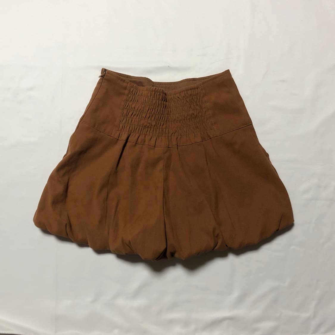 벌룬 큐롯 팬츠  브라운 상품이미지3