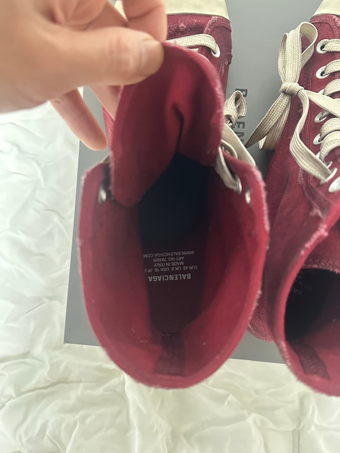 [43] 발렌시아가 울트라 플랫 스니커즈 상품이미지5