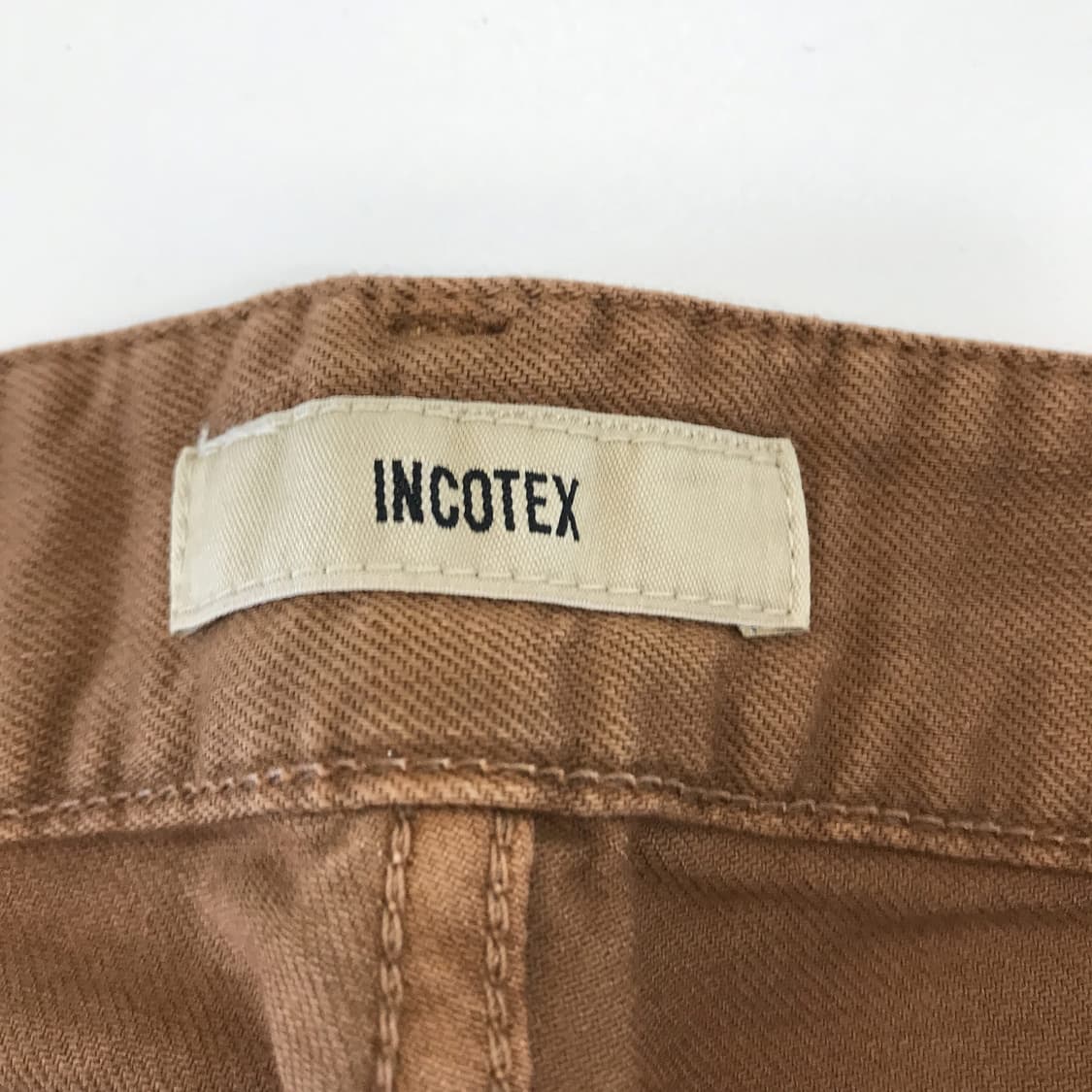 인코텍스 INCOTEX 국내판 가먼트 워시드팬츠 [32인치] 상품이미지5