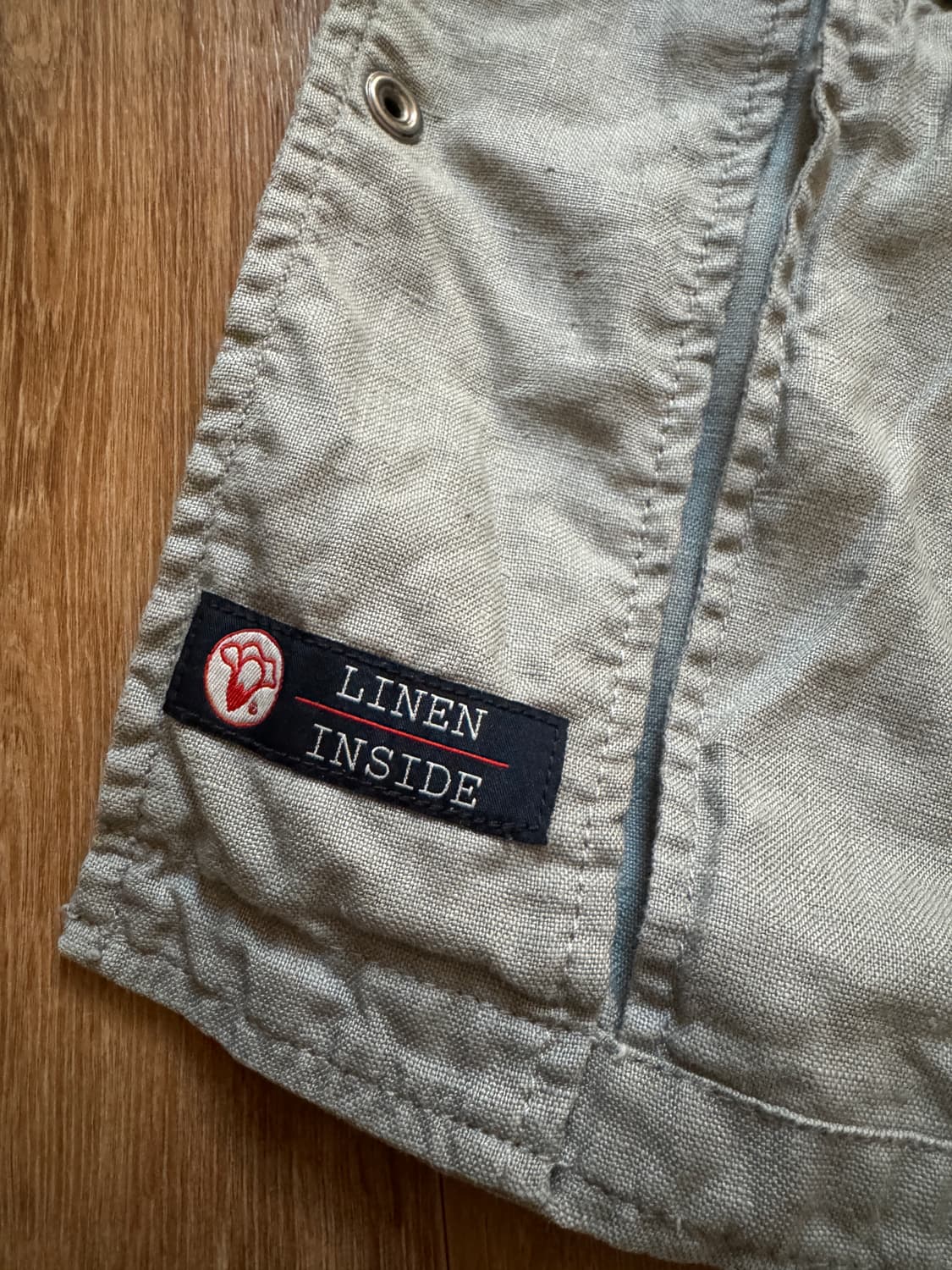 아르마니 진스 린넨 밀리터리 필드자켓 상품이미지5