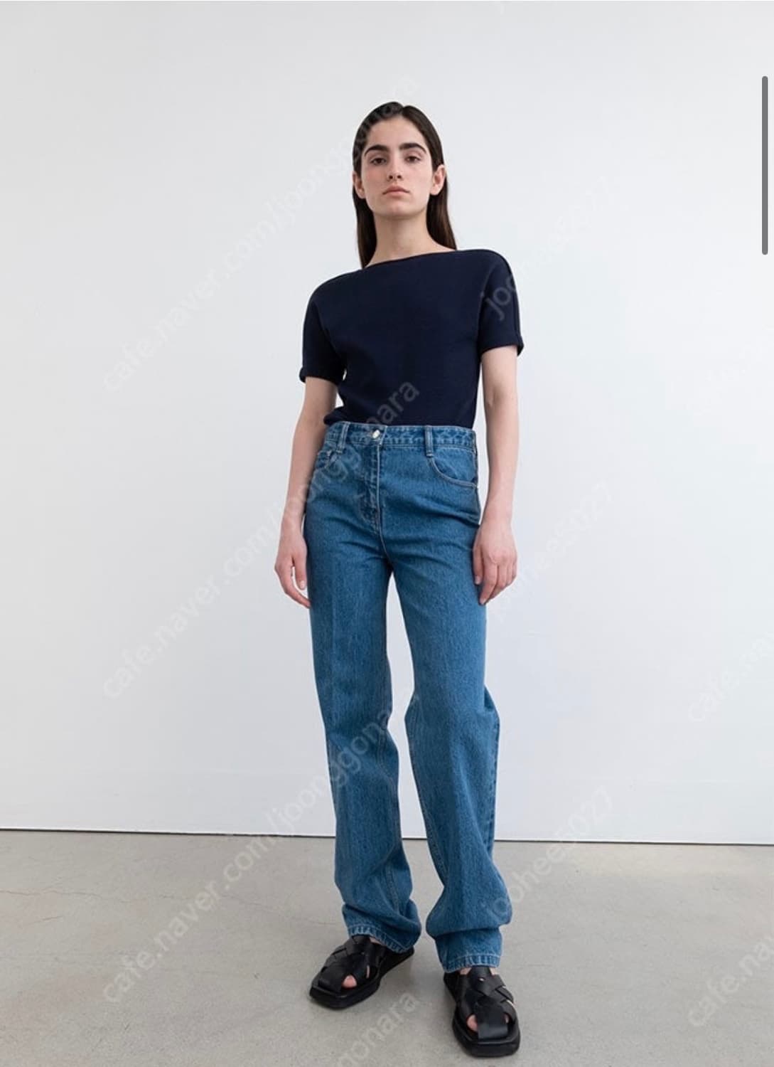 르917 블루 스트레이트 데님 르쎕템버 상품이미지3