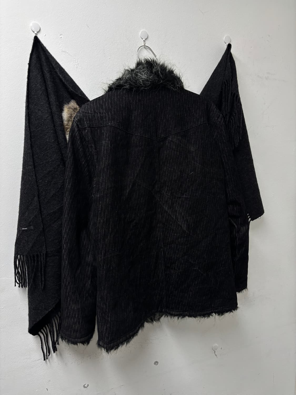 “Bernings sho”00’s Rare Archive Fur Trim 상품이미지9