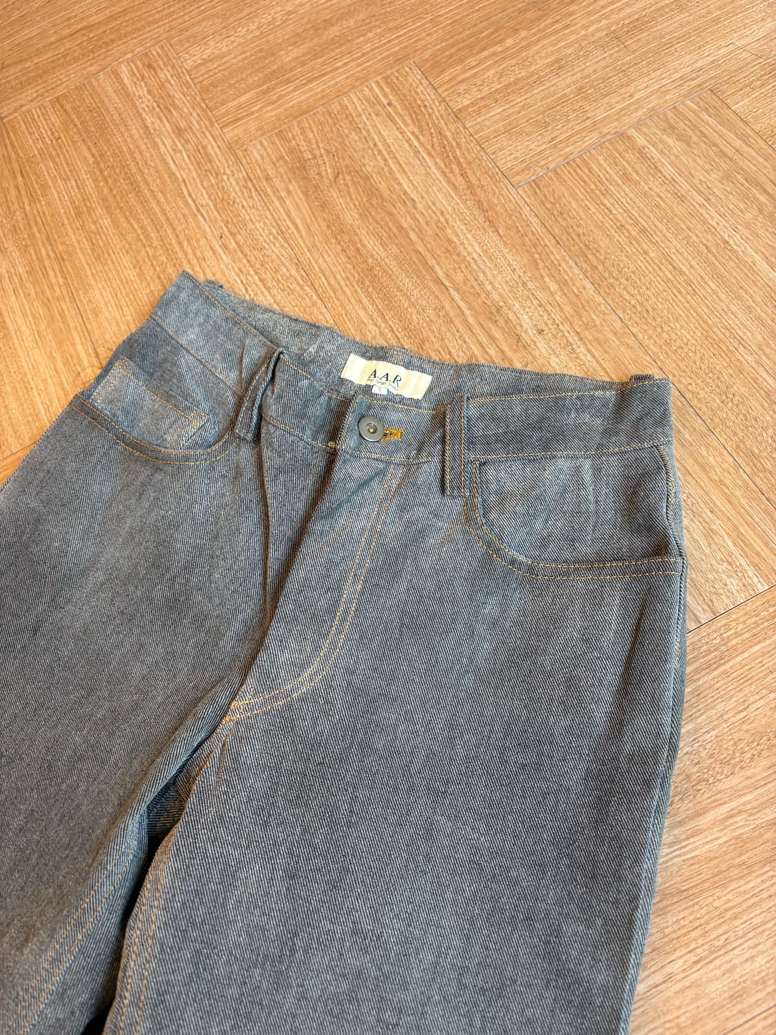 Yohji Yamamoto AAR 레더 팬츠 상품이미지3