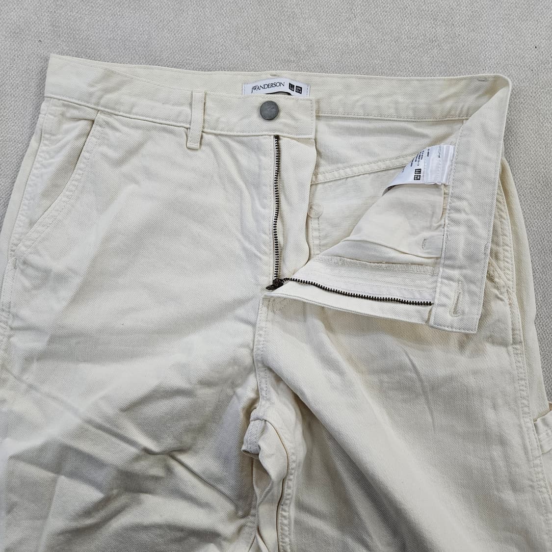 [68.5(27)] 유니클로 JW앤더슨 여성 와이드 팬츠 0114YH1 상품이미지2