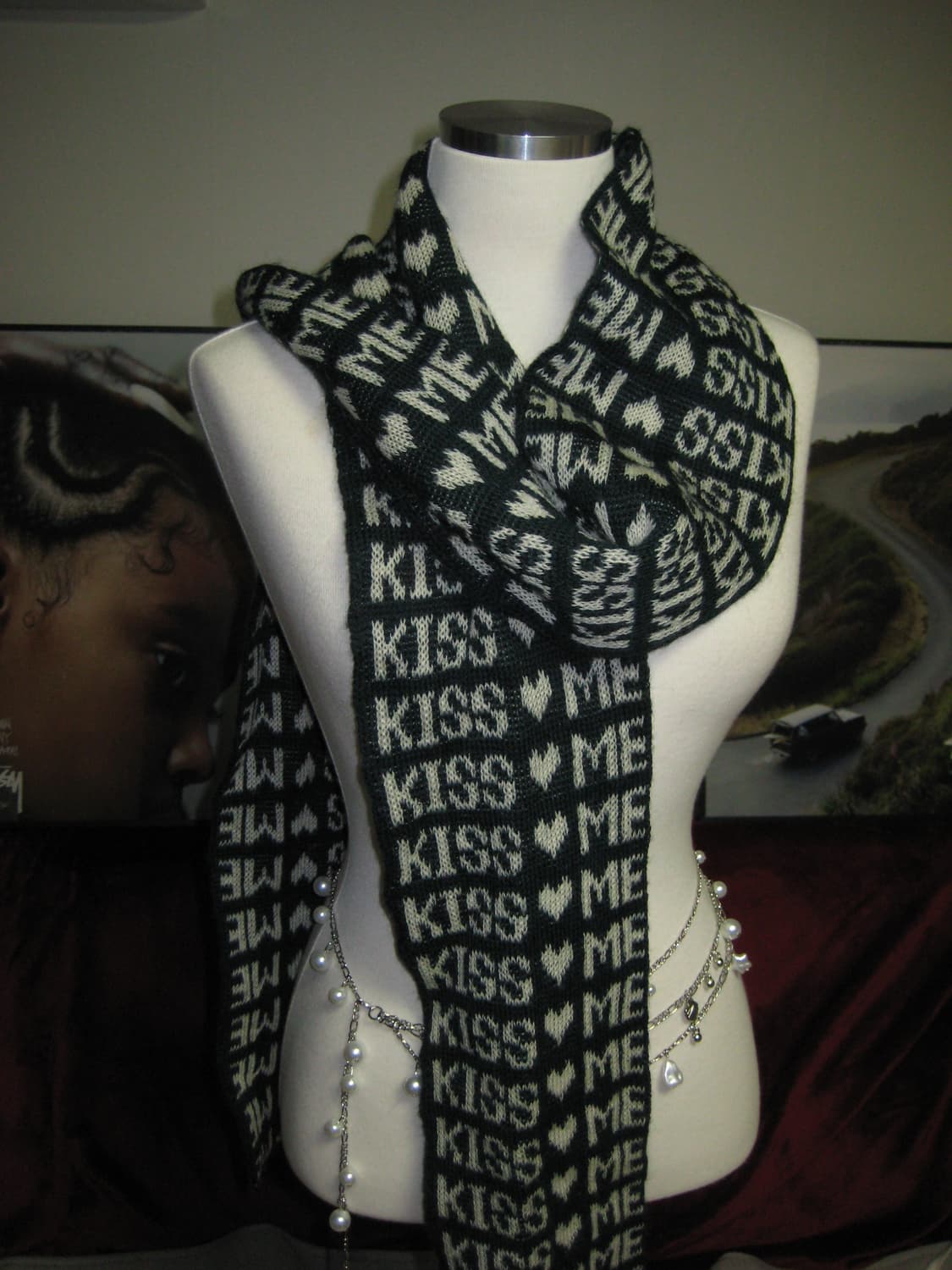 kiss me 키스미 그린 머플러  상품이미지2