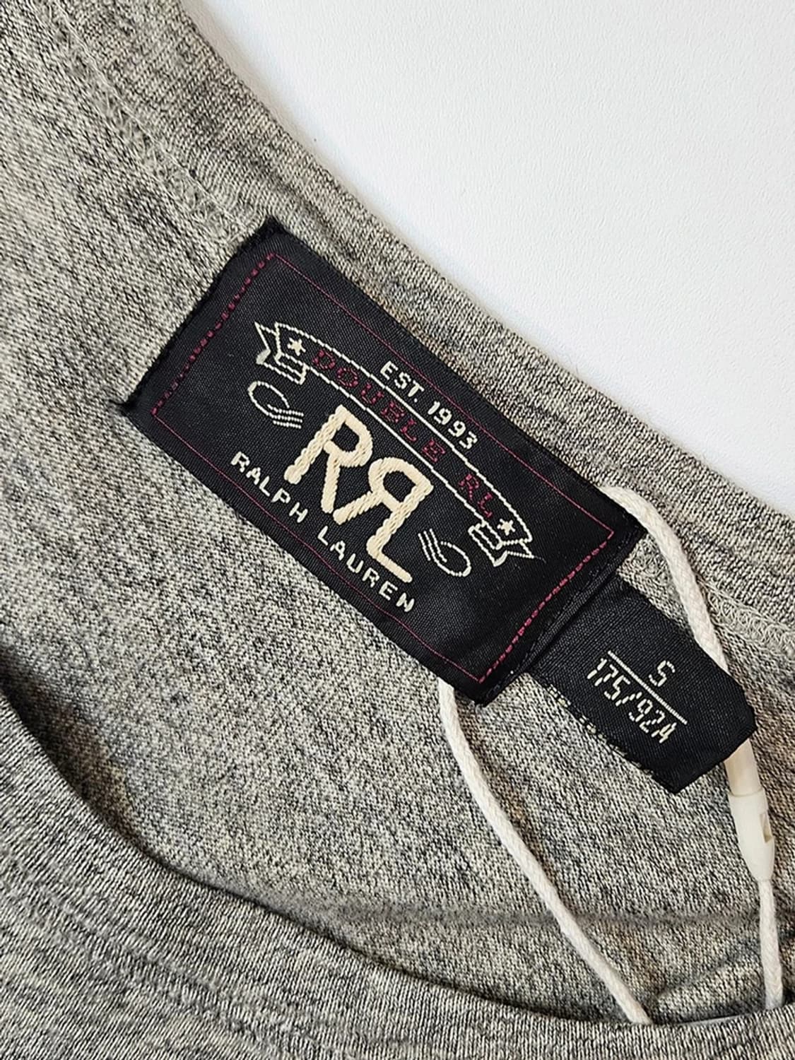 RRL 더블알엘 가먼트 다이 로고 반팔 티셔츠 PN4144 상품이미지3