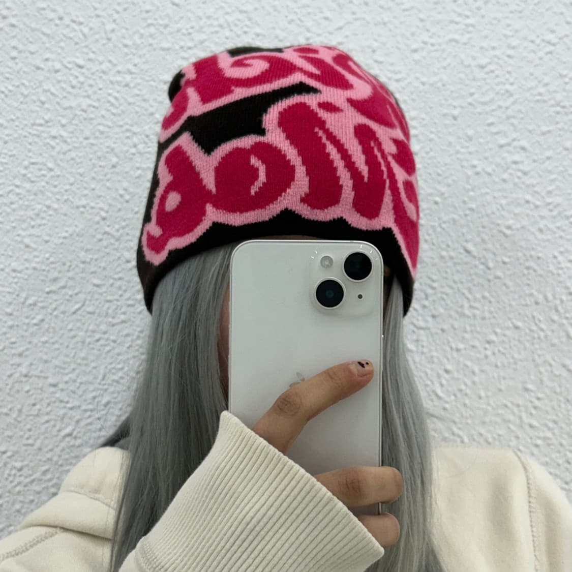 빈티지 핫핑크 초코비니 상품이미지1