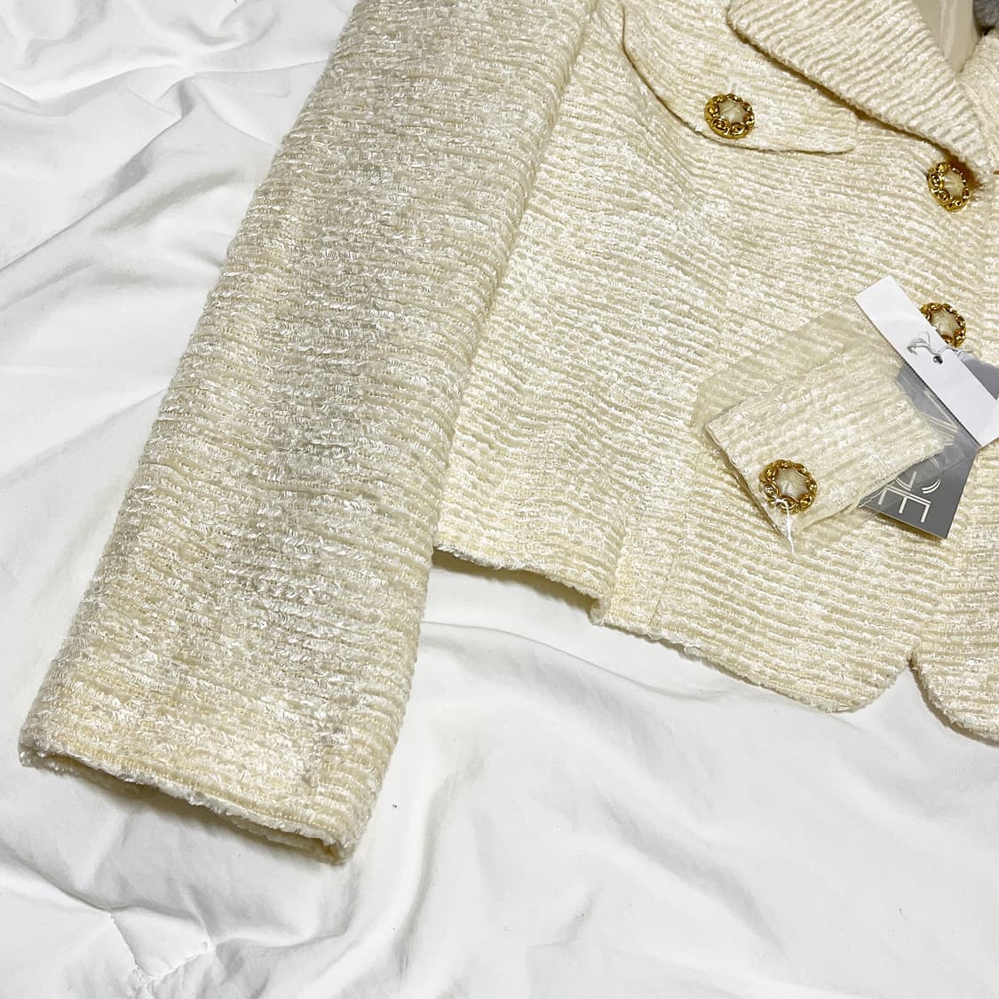 빈티지 ) 아이보리 그레이퍼 셋업 상품이미지4