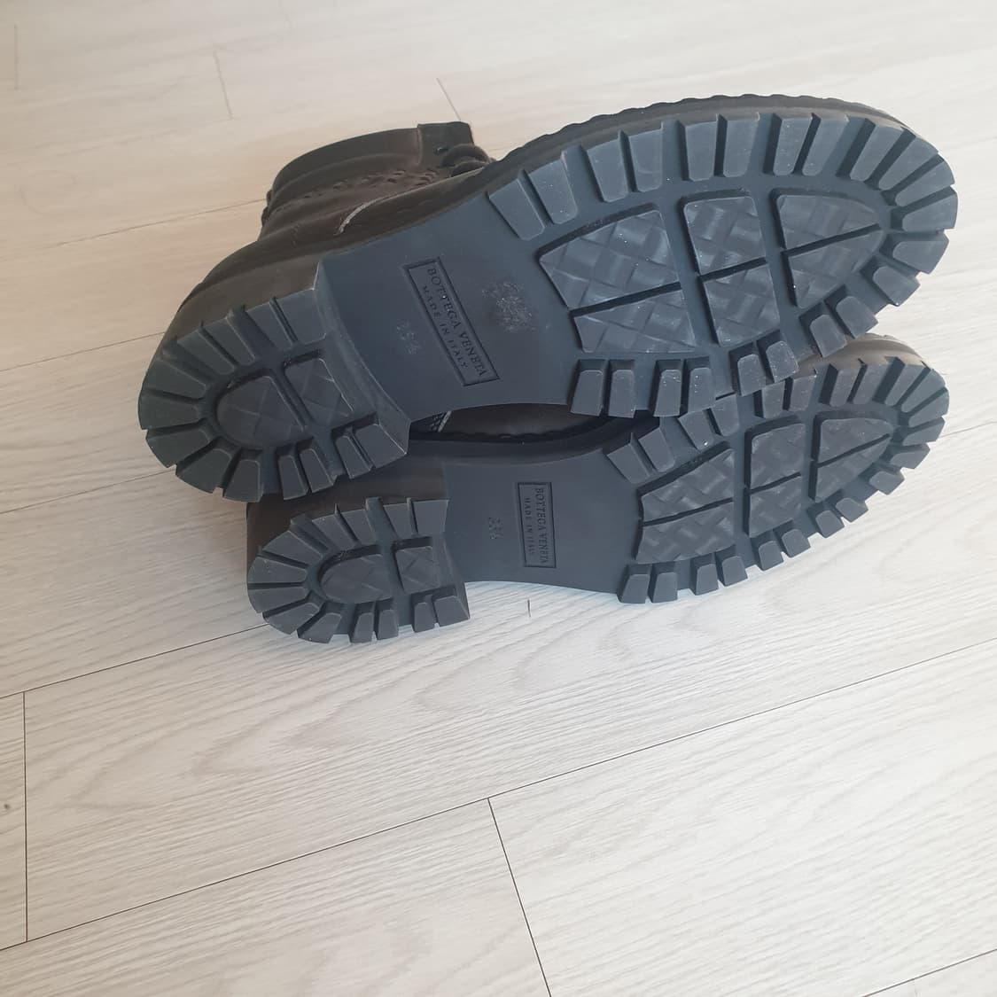 (정품)보테가 베네타 가죽 워커 브라운 부츠 36 1/2(새상품) 상품이미지4