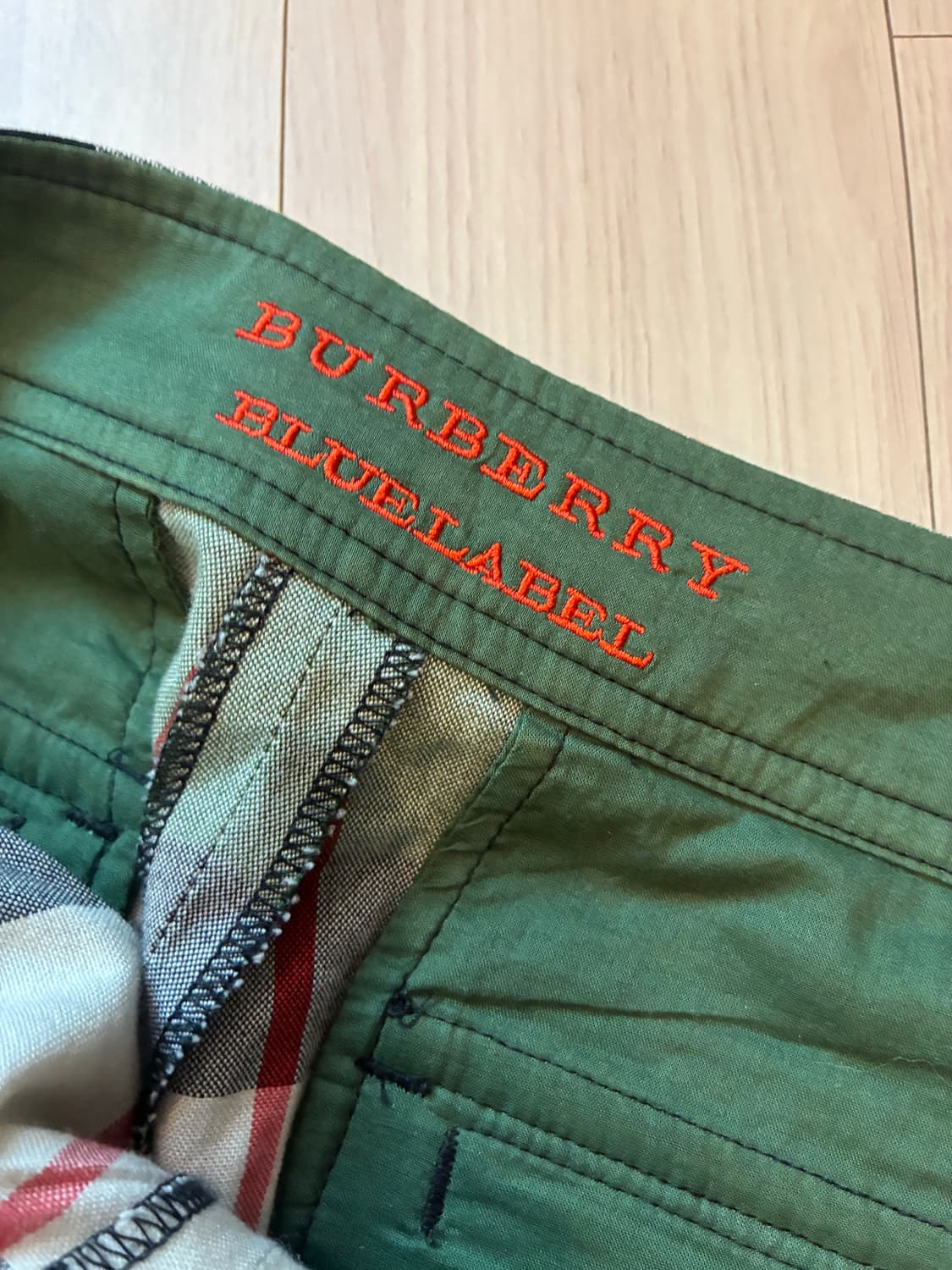 버버리 블루라벨 치마바지 38사이즈 상품이미지4