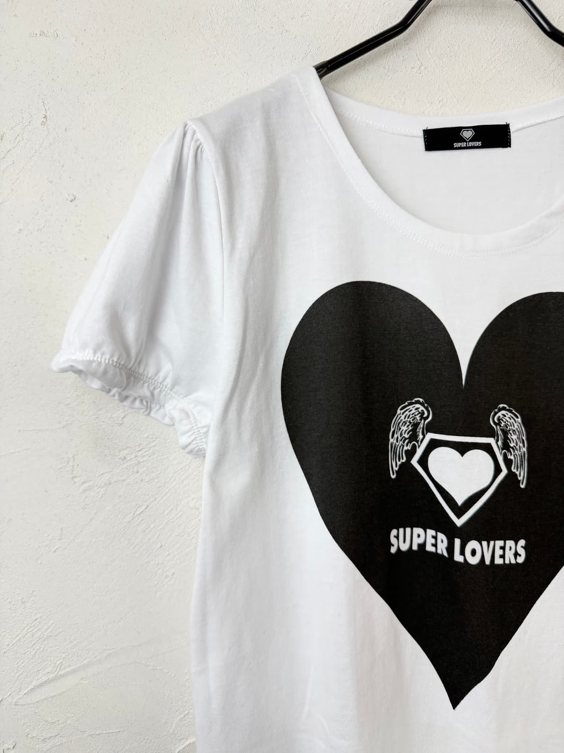 SUPER LOVERS 퍼프 슬리브 탑 상품이미지2