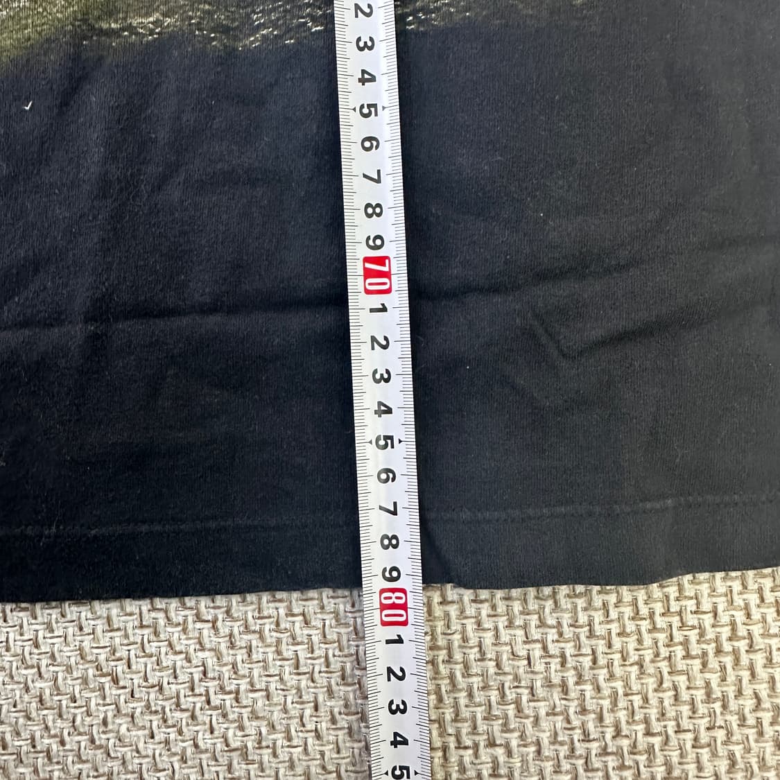 XL 락창 빈티지 프린팅 반팔티 0421D 상품이미지6