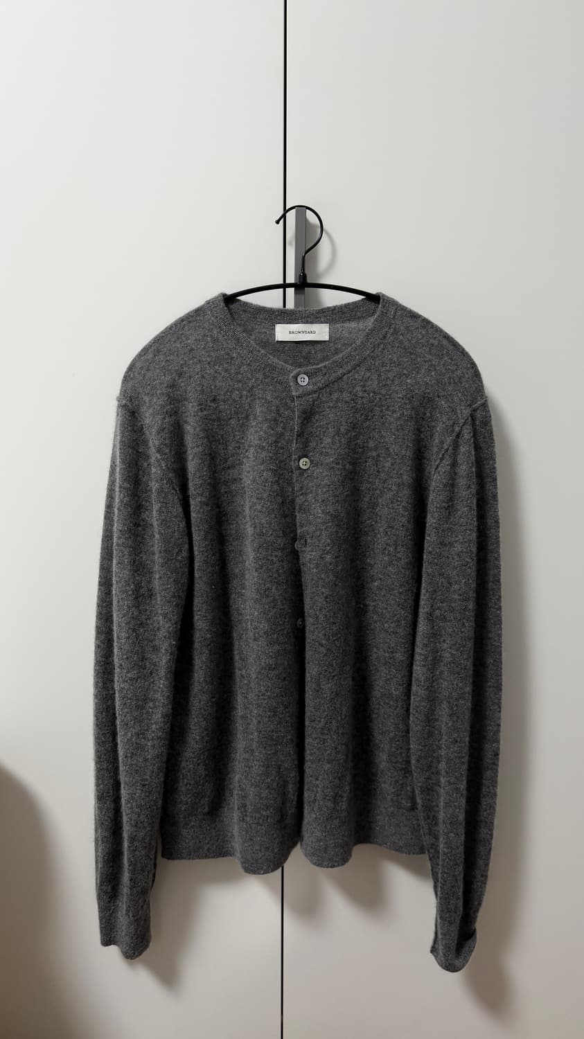브라운야드 라운드넥 가디건 상품이미지2