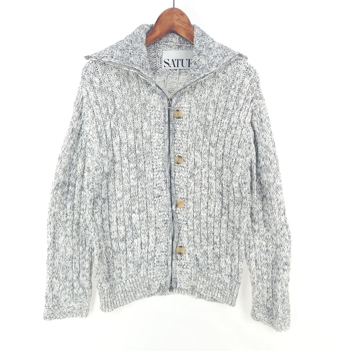 [남95]세텨 헤리티지 코튼 집업 가디건[Y5C-135] 상품이미지1