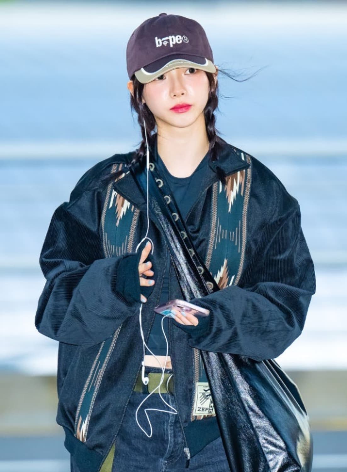 4) 캐피탈 스무스 저지 코치 & 제피르 트랙 자켓 블랙 카리나 상품이미지2